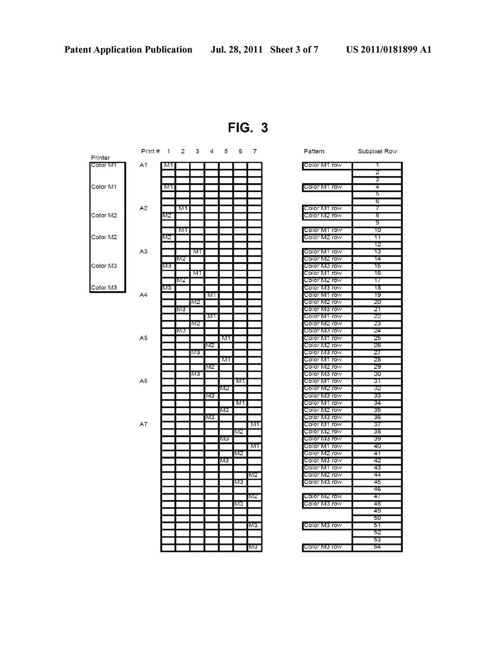 MULTICOLOR ELECTRONIC DEVICES AND PROCESSES OF FORMING THE SAME BY     PRINTING - diagram, schematic, and image 04