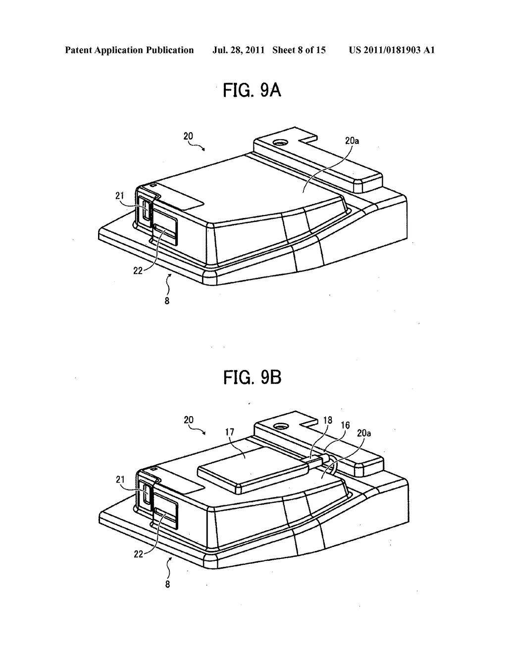 Operating section structure, image processing apparatus, and information     processing apparatus - diagram, schematic, and image 09