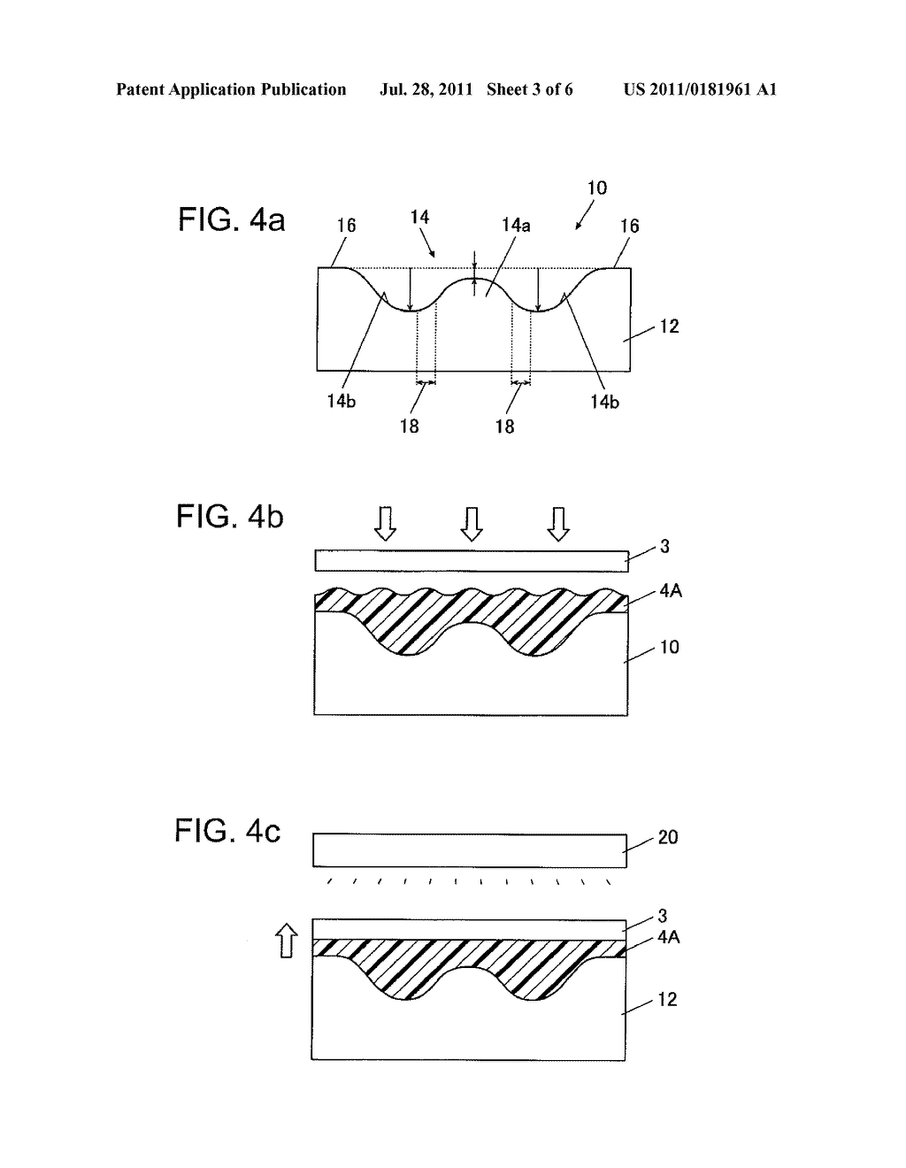 Mold, Method of Manufacturing Mold, Method of Manufacturing Wafer Lens,     and Wafer Lens - diagram, schematic, and image 04