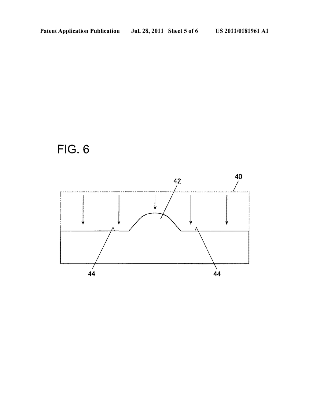 Mold, Method of Manufacturing Mold, Method of Manufacturing Wafer Lens,     and Wafer Lens - diagram, schematic, and image 06