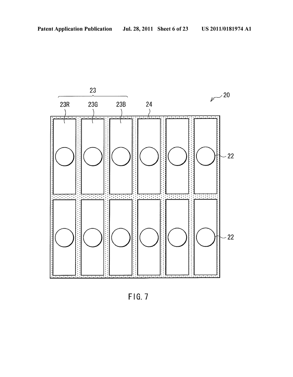 METHOD OF MANUFACTURING OPTICAL PART AND OPTICAL PART, AND METHOD OF     MANUFACTURING DISPLAY AND DISPLAY - diagram, schematic, and image 07