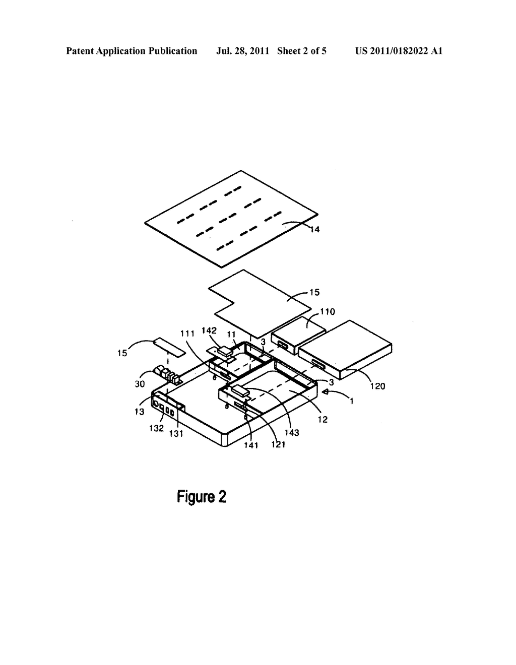 WATERPROOF CASING WITH MULTIPLE ISOLATED COMPARTMENTS - diagram, schematic, and image 03