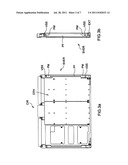 DEVICE FOR COOLING AN ELECTRONIC CARD BY CONDUCTION COMPRISING HEAT PIPES,     AND CORRESPONDING METHOD OF FABRICATION diagram and image