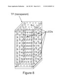 Omni-directional and multi-directional light-emitting diode (LED) lamp     designs with multiple discrete LEDs on multiple facets diagram and image