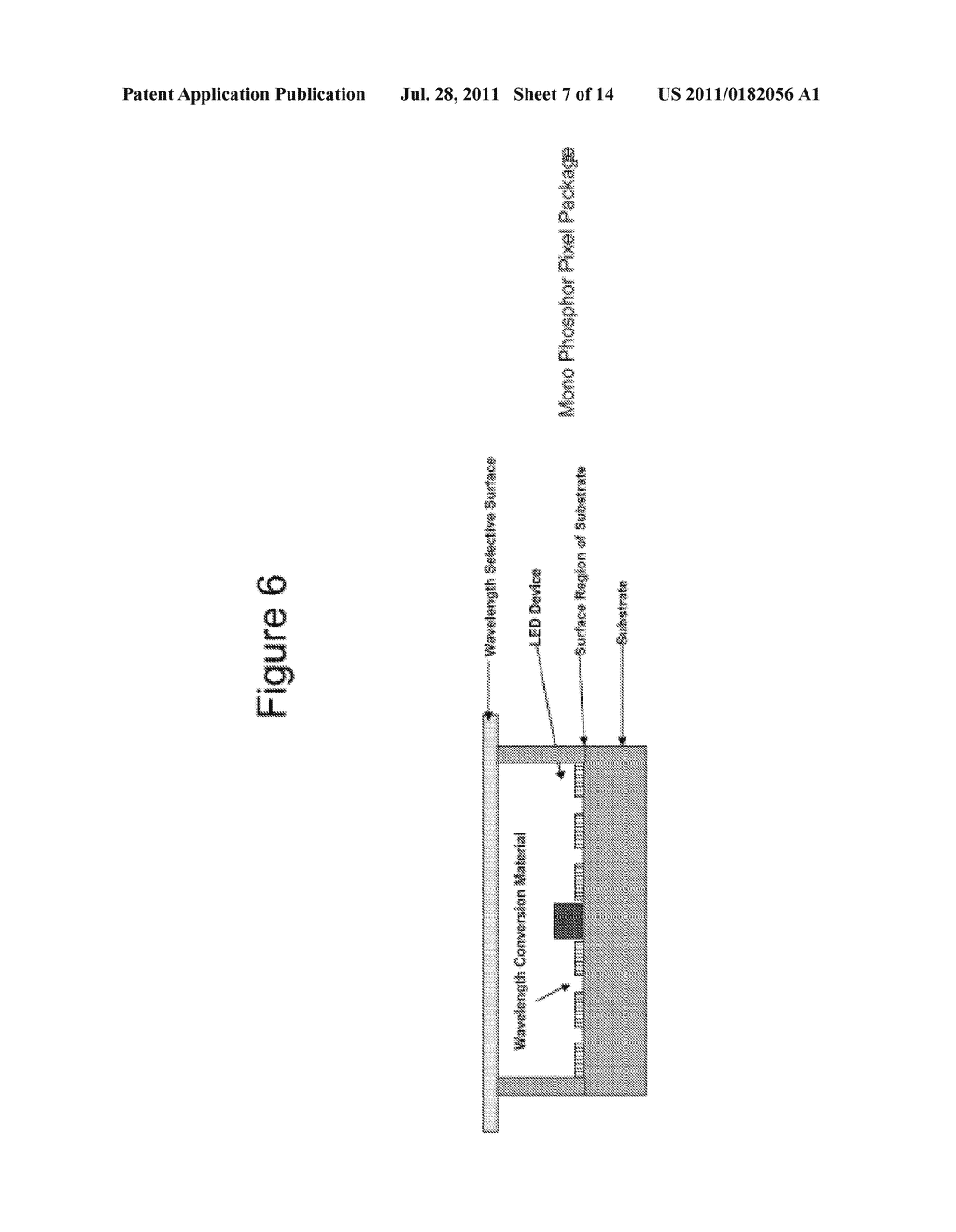 Quantum Dot Wavelength Conversion for Optical Devices Using Nonpolar or     Semipolar Gallium Containing Materials - diagram, schematic, and image 08