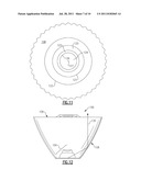 LIGHTING DEVICE WITH MULTI-CHIP LIGHT EMITTERS, SOLID STATE LIGHT EMITTER     SUPPORT MEMBERS AND LIGHTING ELEMENTS diagram and image