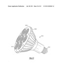 LIGHTING DEVICE WITH MULTI-CHIP LIGHT EMITTERS, SOLID STATE LIGHT EMITTER     SUPPORT MEMBERS AND LIGHTING ELEMENTS diagram and image