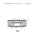 AUTOMOBILE ORNAMENT PANEL INCLUDING AN ANTI-GLARE ICON AREA, AND RELATED     AUTOMOBILE diagram and image