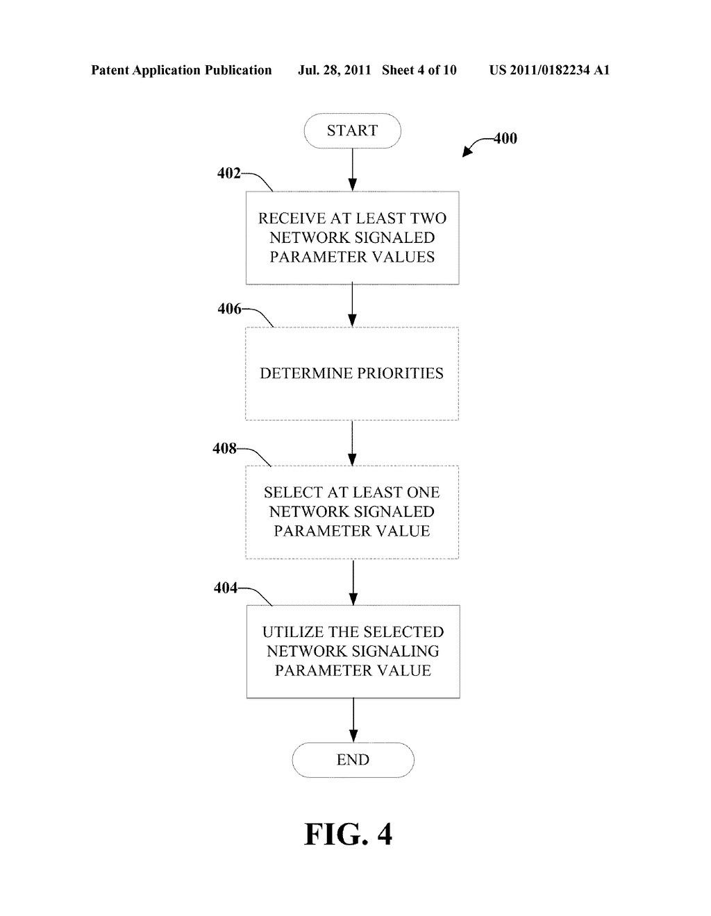 SUPPORT FOR OPTIONAL SYSTEM PARAMETER VALUES - diagram, schematic, and image 05