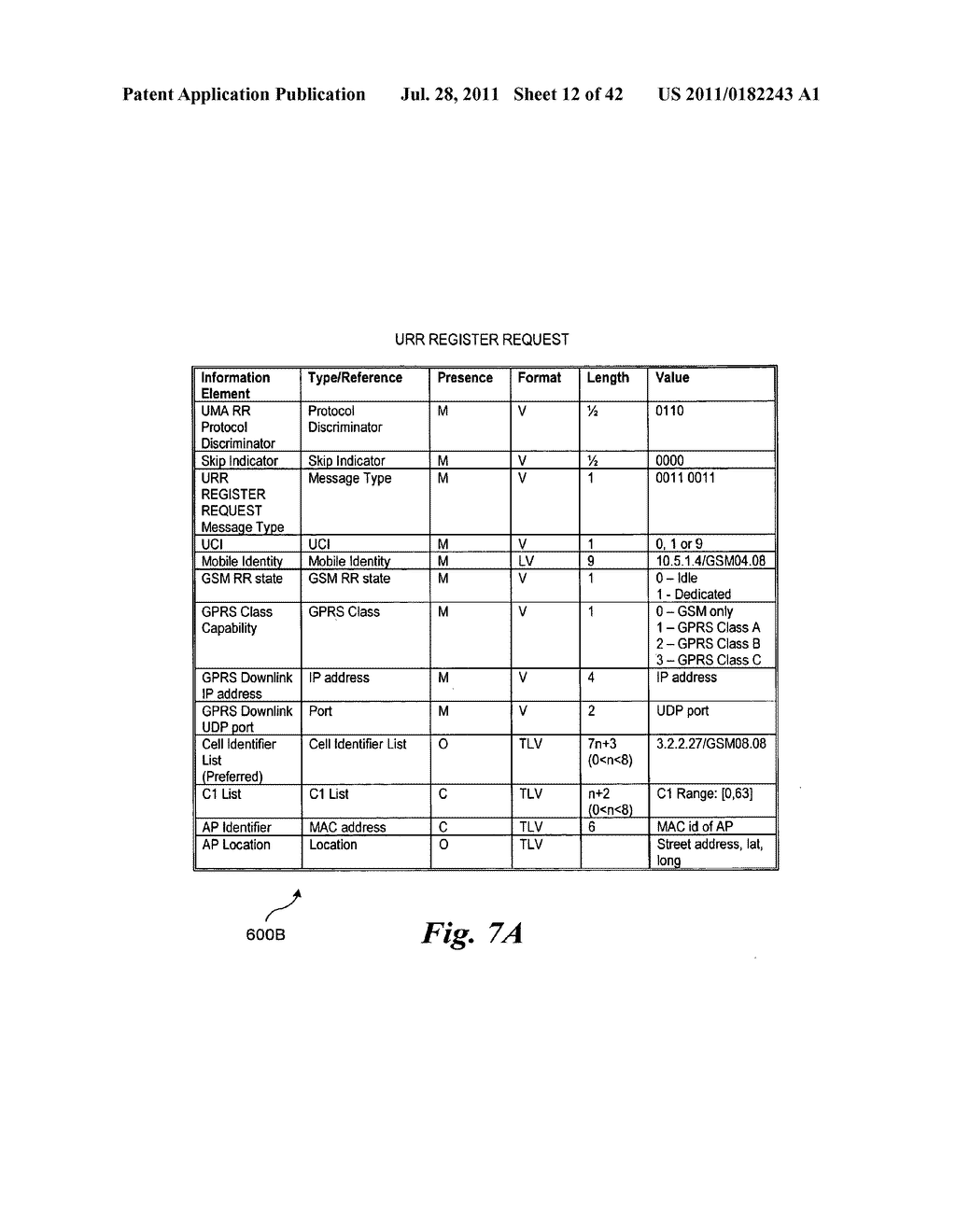 MESSAGING FOR PAGING A MOBILE STATION IN AN UNLICENSED MOBILE ACCESS     TELECOMMUNICATIONS SYSTEM - diagram, schematic, and image 13