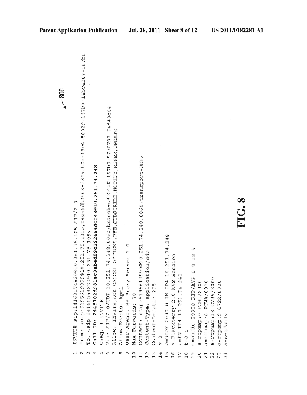 FACILITATING VERIFICATION OF CALL LEG SETUP IN THIRD PARTY CALL CONTROL     SYSTEMS - diagram, schematic, and image 09