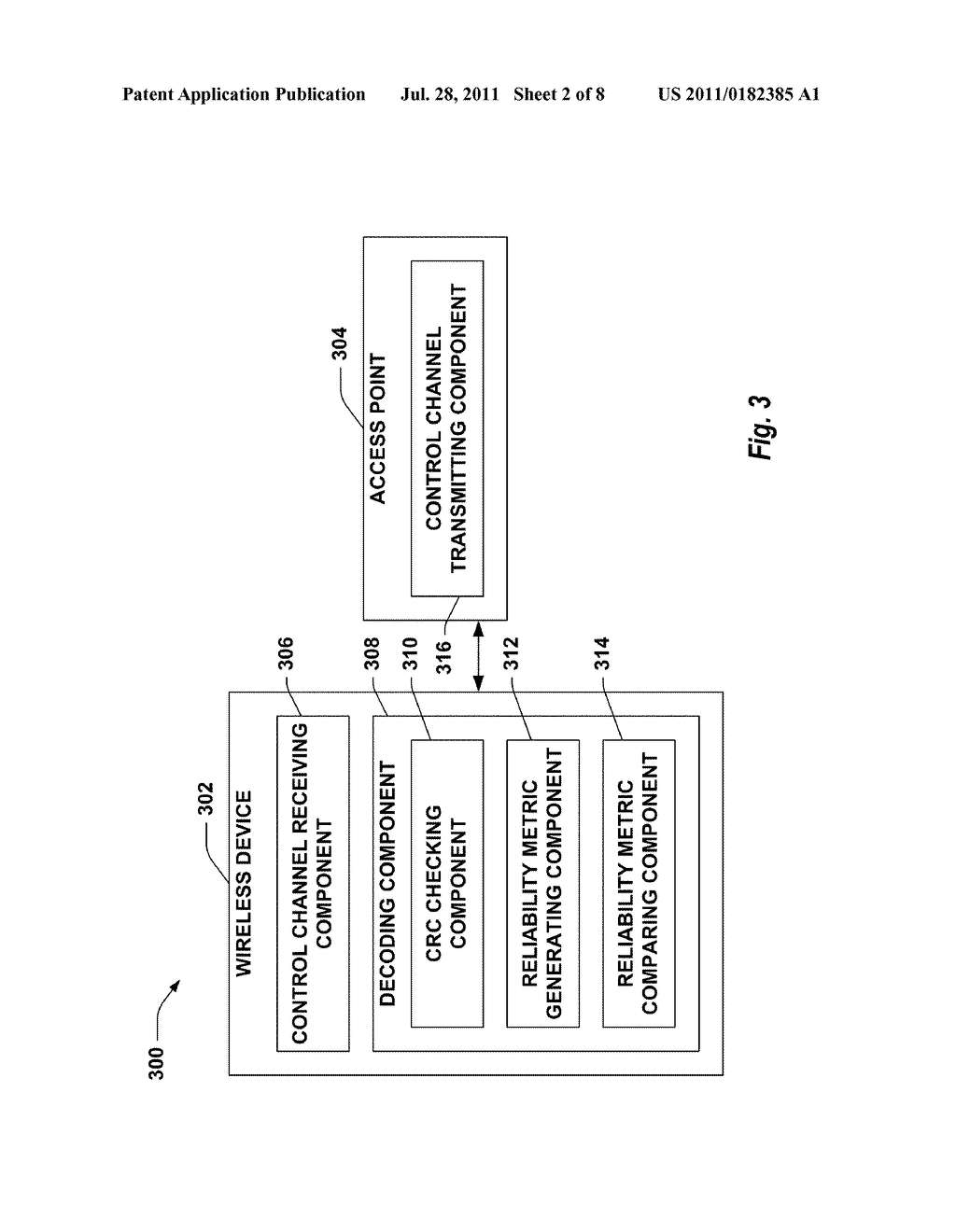 METHOD AND APPARATUS FOR RELIABILITY-AIDED PRUNING OF BLIND DECODING     RESULTS - diagram, schematic, and image 03