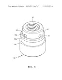 GUIDE THIMBLE PLUG FOR NUCLEAR FUEL ASSEMBLY diagram and image