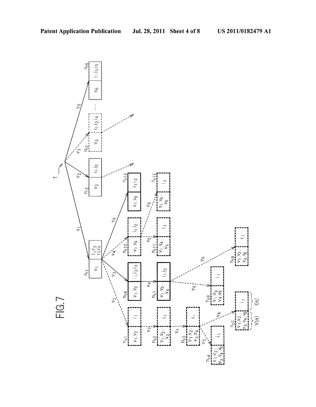 SUBGRAPH DETECTION DEVICE, SUBGRAPH DETECTION METHOD, PROGRAM, DATA     STRUCTURE OF DATA, AND INFORMATION RECORDING MEDIUM - diagram, schematic, and image 05