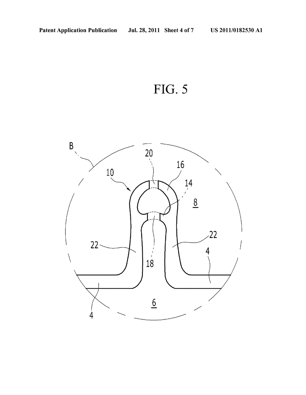 DUAL COMPARTMENT POUCH HAVING PRESSURE-OPENABLE NON-SEALING LINE AND HEAT     SEALING MOULD THEREFOR - diagram, schematic, and image 05