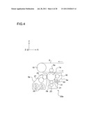 PROCESS UNIT POSITIONING DEVICE AND IMAGE FORMING APPARATUS INCLUDING THE     SAME diagram and image