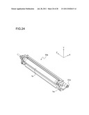 PROCESS UNIT POSITIONING DEVICE AND IMAGE FORMING APPARATUS INCLUDING THE     SAME diagram and image