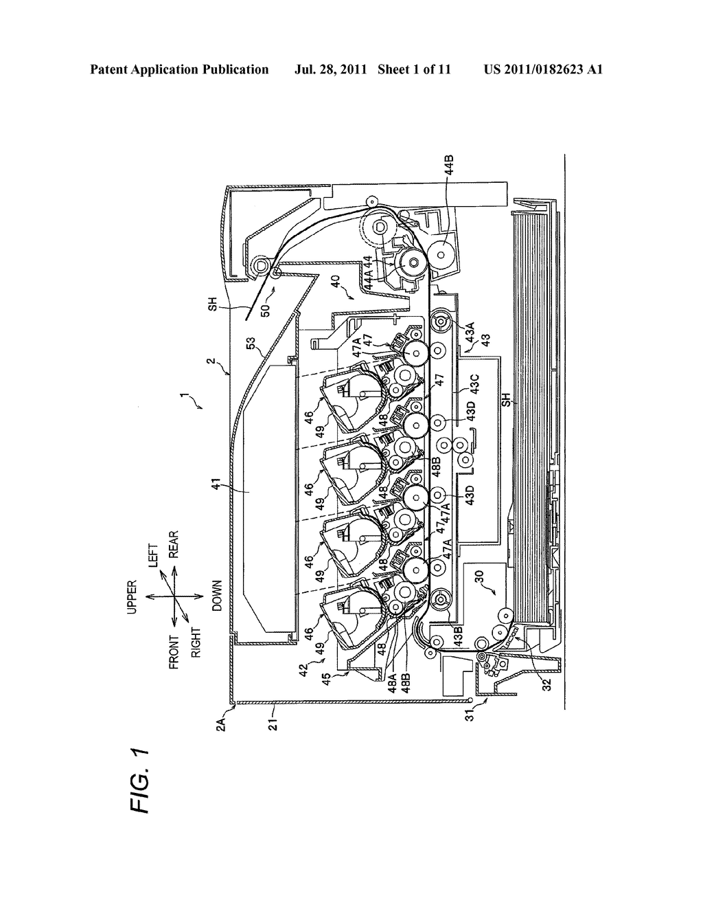 DRIVING FORCE TRANSMISSION MECHANISM AND IMAGE FORMING APPARATUS - diagram, schematic, and image 02