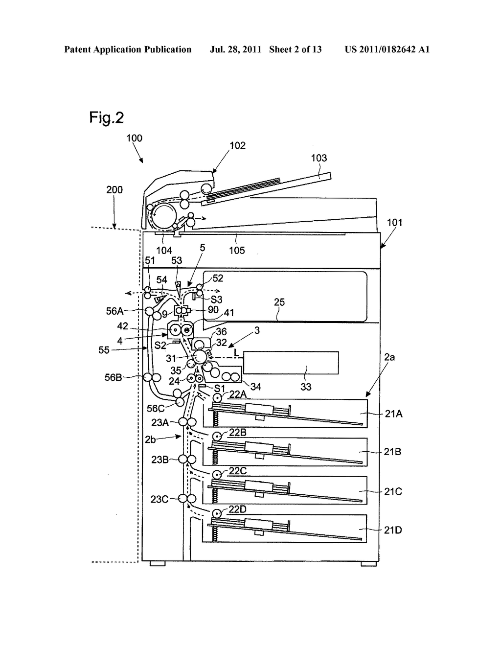 IMAGE-FORMING APPARATUS AND METHOD FOR CONTROLLING IMAGE-FORMING APPARATUS - diagram, schematic, and image 03