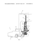 INJECTING DEVICE, DRILL RIG AND METHOD OF ROCK BOLTING diagram and image