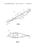 WIND TURBINE BLADE WITH DAMPING ELEMENT FOR EDGEWISE VIBRATIONS diagram and image