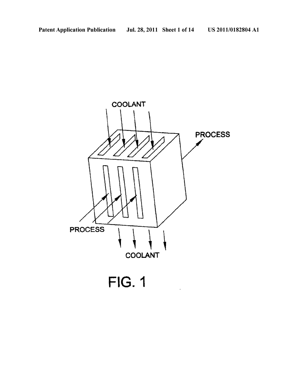 Protected Alloy Surfaces In Microchannel Apparatus and Catalysts, Alumina     Supported Catalysts, Catalyst Intermediates, and Methods of Forming     Catalysts and Microchannel Apparatus - diagram, schematic, and image 02