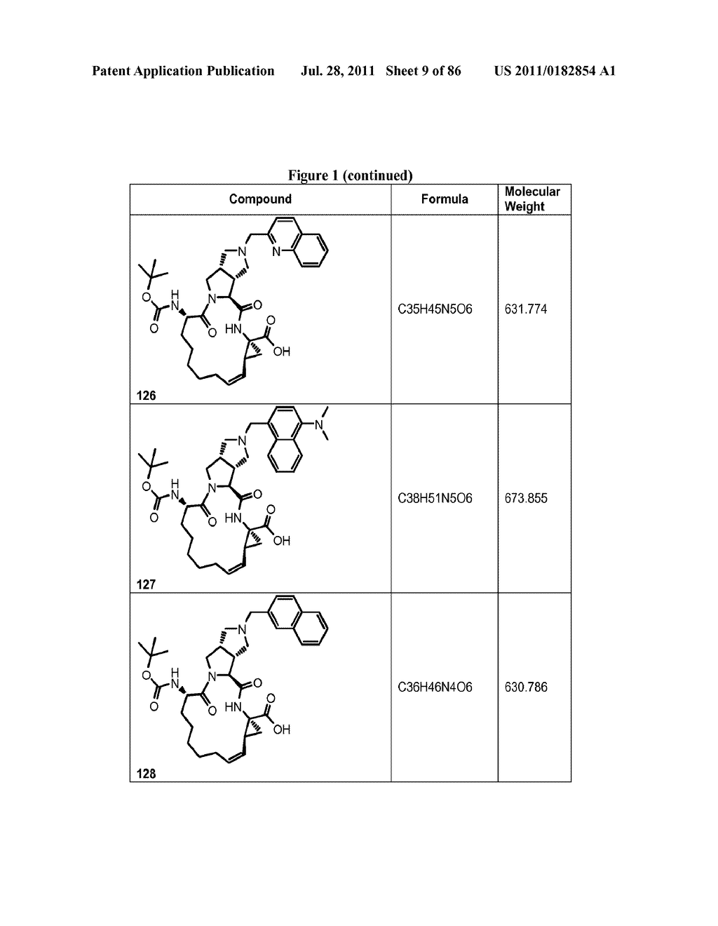 HCV PROTEASE INHIBITORS - diagram, schematic, and image 10