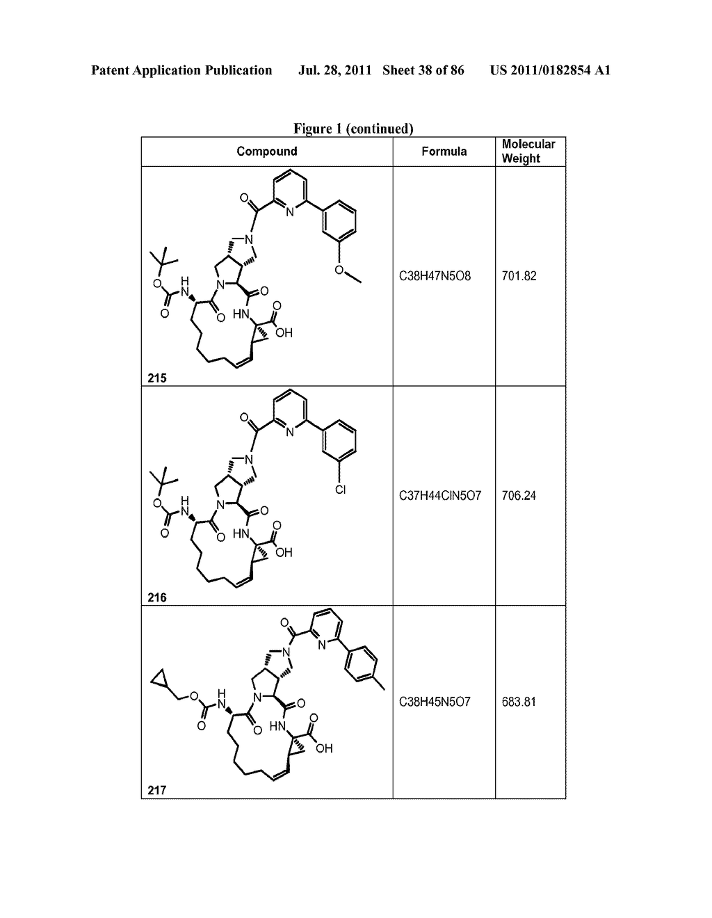 HCV PROTEASE INHIBITORS - diagram, schematic, and image 39