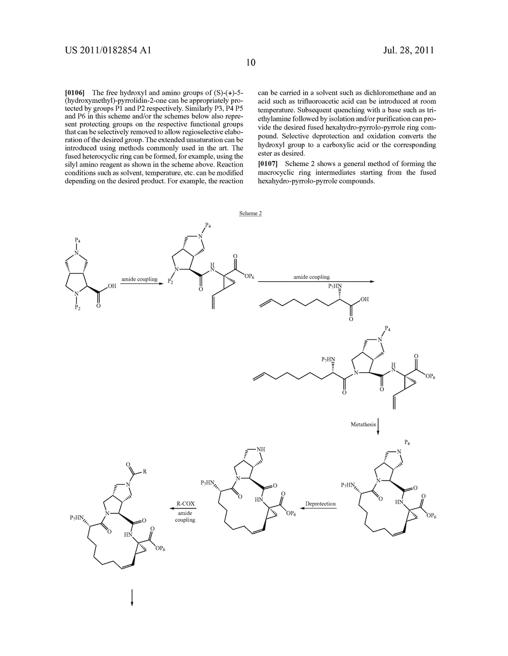 HCV PROTEASE INHIBITORS - diagram, schematic, and image 97