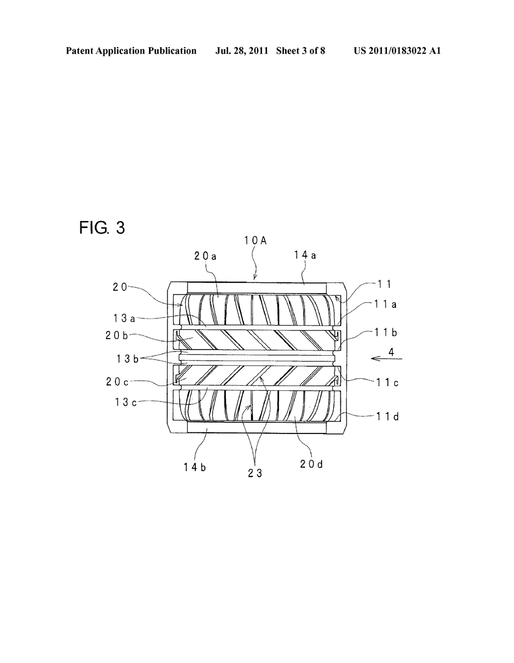 TIRE VULCANIZATION FORMING MOLD - diagram, schematic, and image 04