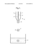 PROCESS FOR PRODUCING FROZEN PARTICLES diagram and image