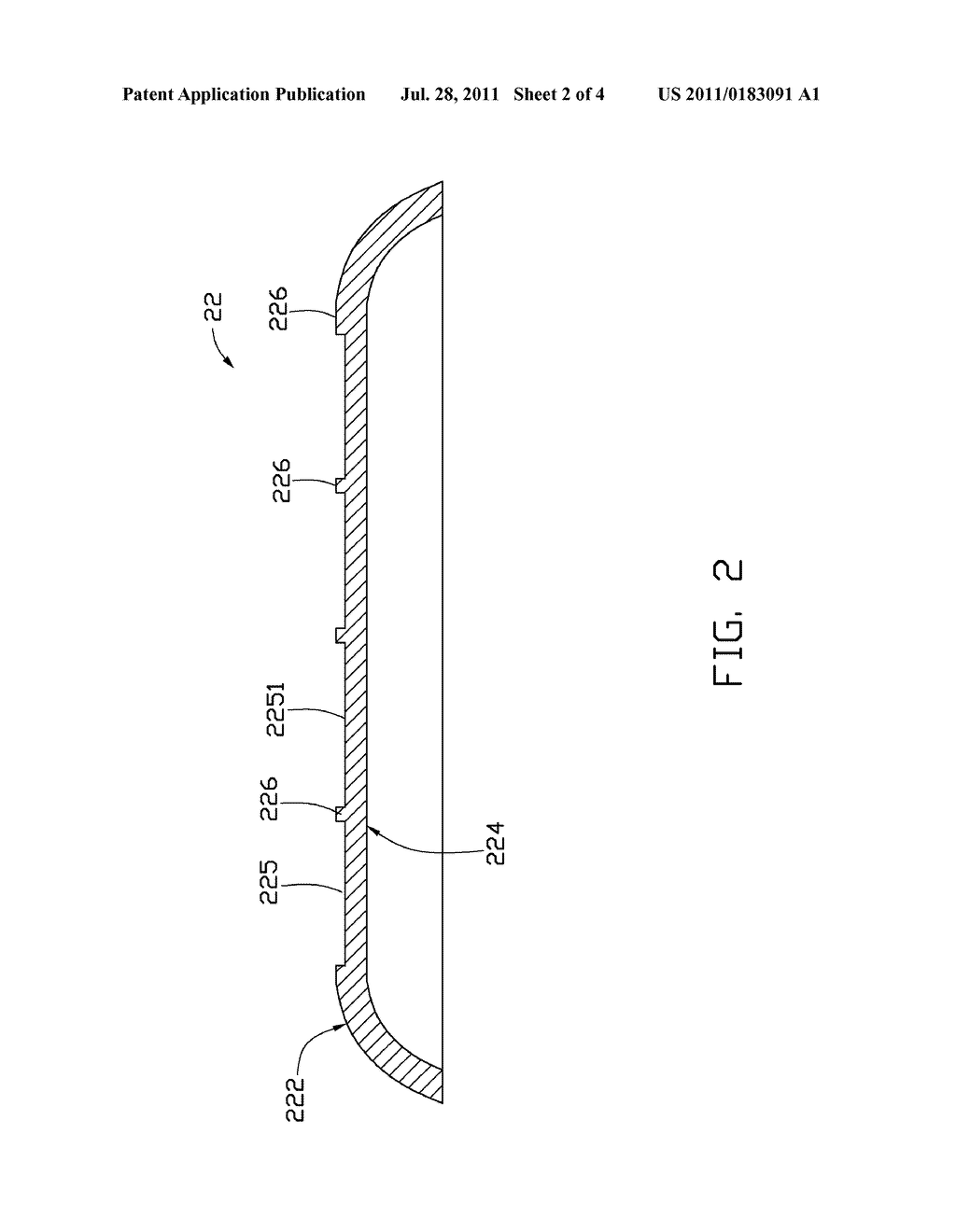 HOUSING FOR ELECTRONIC DEVICE AND METHOD OF FABRICATING THE SAME - diagram, schematic, and image 03