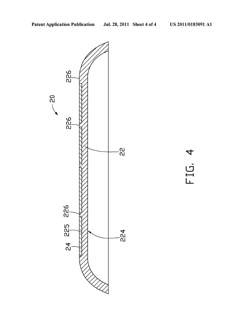 HOUSING FOR ELECTRONIC DEVICE AND METHOD OF FABRICATING THE SAME - diagram, schematic, and image 05