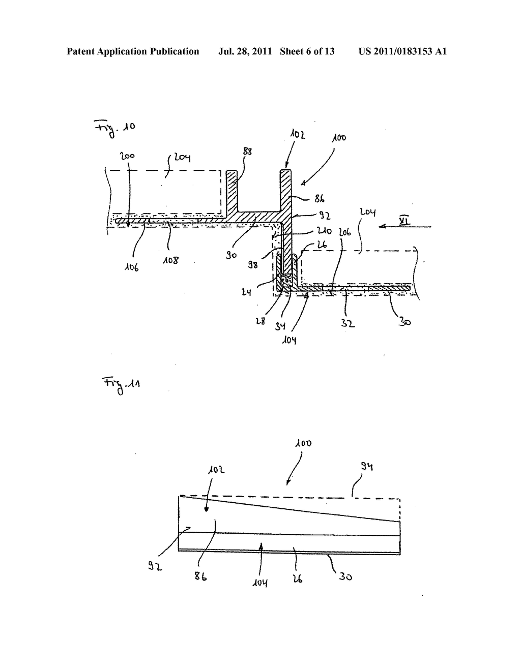 Decorative strip for showers - diagram, schematic, and image 07