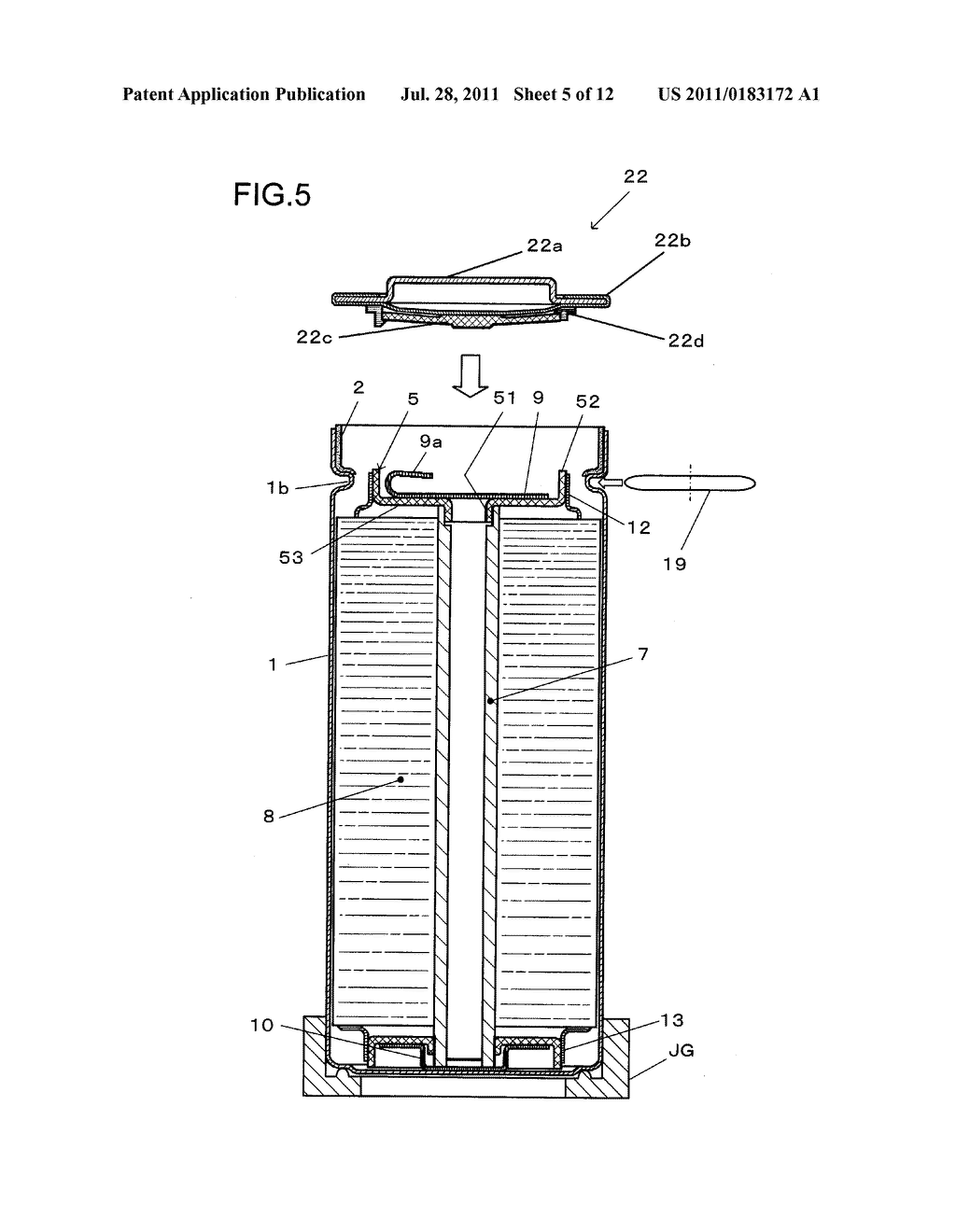 Sealed Battery Cell - diagram, schematic, and image 06