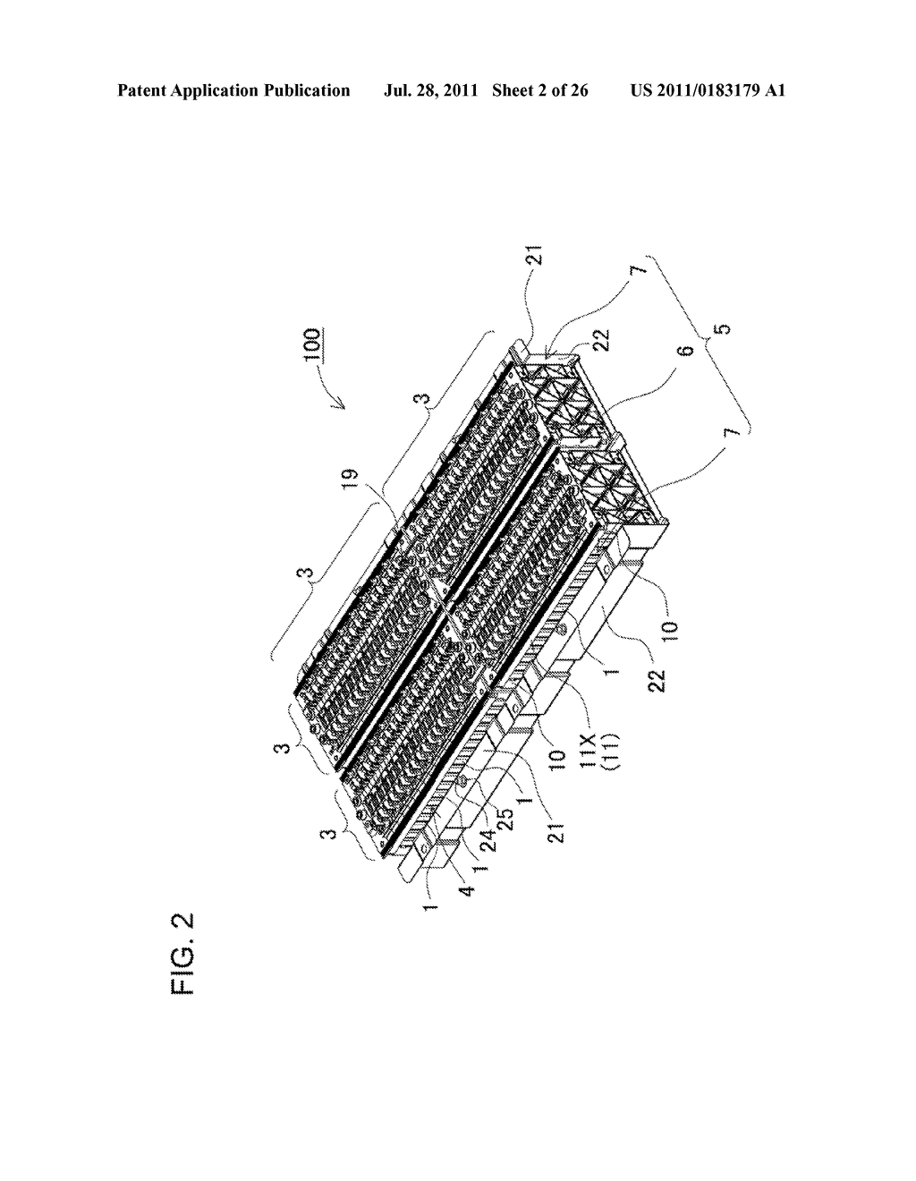 POWER SUPPLY DEVICE WITH BATTERY CELL COOLING MECHANISM AND VEHICLE     INCLUDING THE SAME - diagram, schematic, and image 03