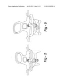 DENTAL ARTICULATOR WITH INDEPENDENT VERTICAL HEIGHT ADJUSTMENT FOR GAP     SPACING diagram and image