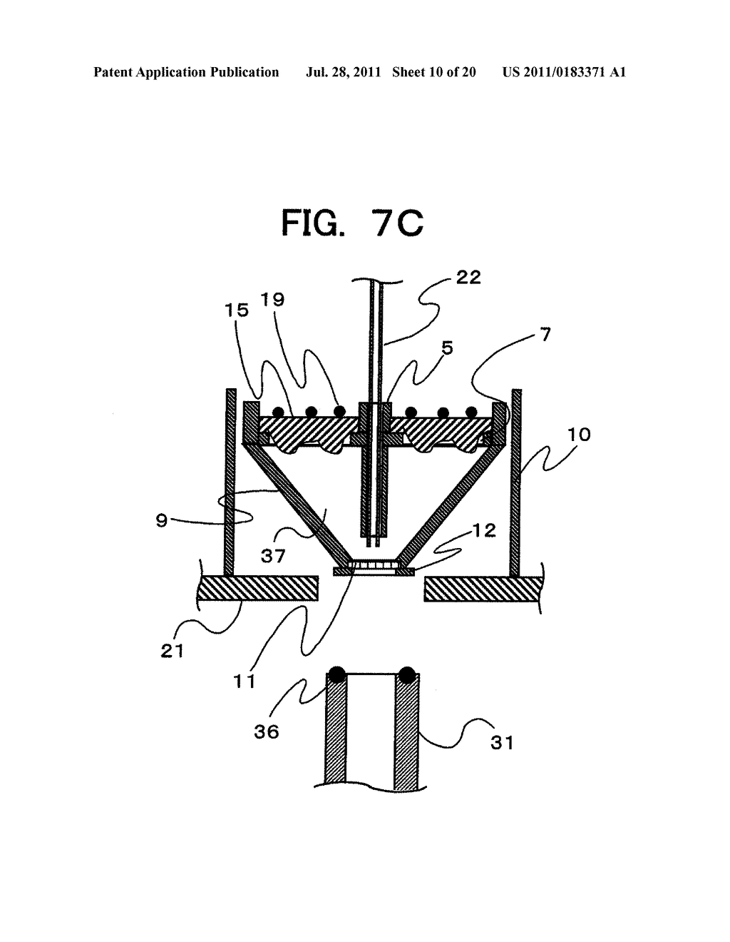 MICROBE-COLLECTING CARRIER CARTRIDGE, CARRIER TREATING APPARATUS, AND     METHOD OF MEASURING MICROBES - diagram, schematic, and image 11