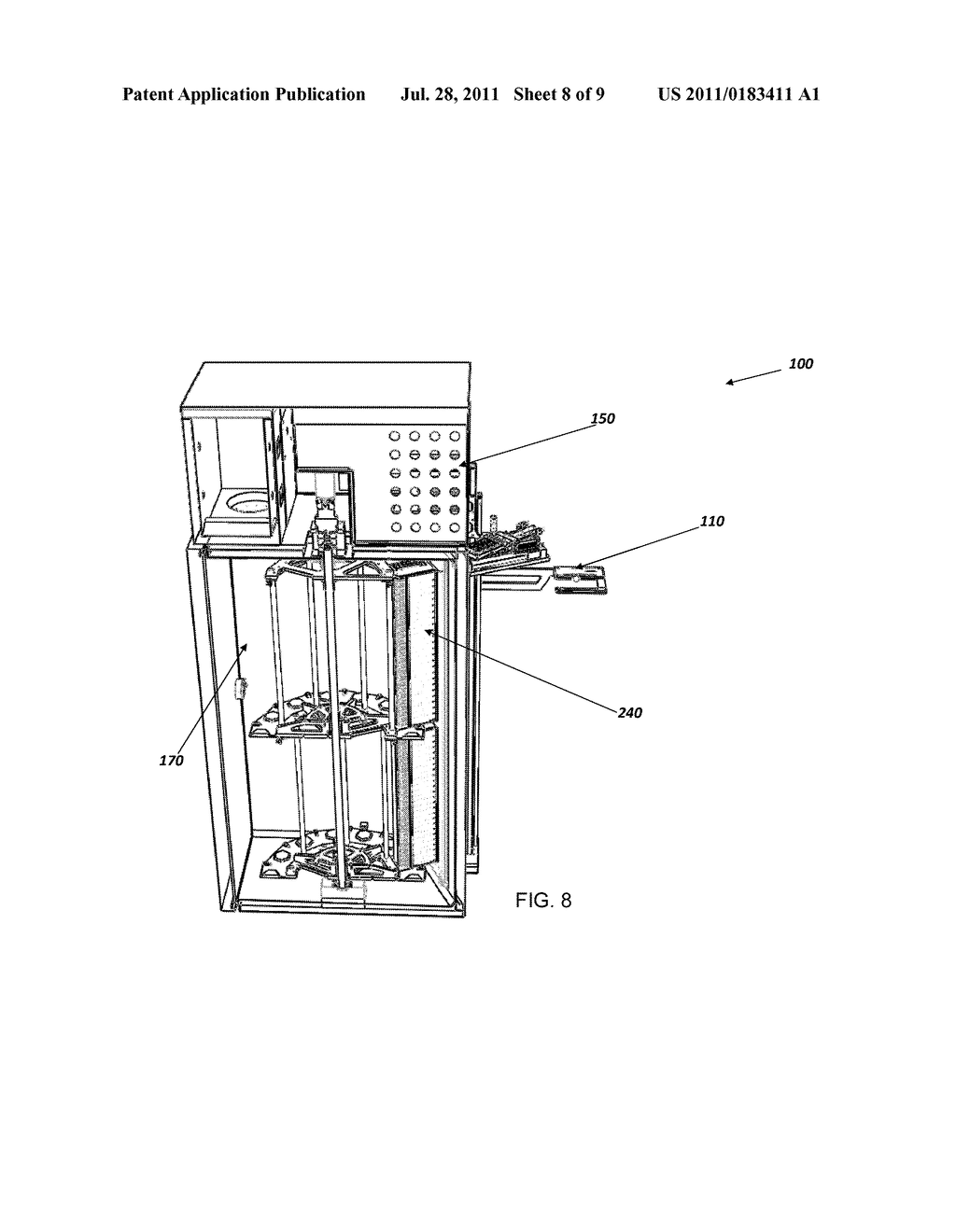 SELF-STERILIZING AUTOMATED INCUBATOR - diagram, schematic, and image 09