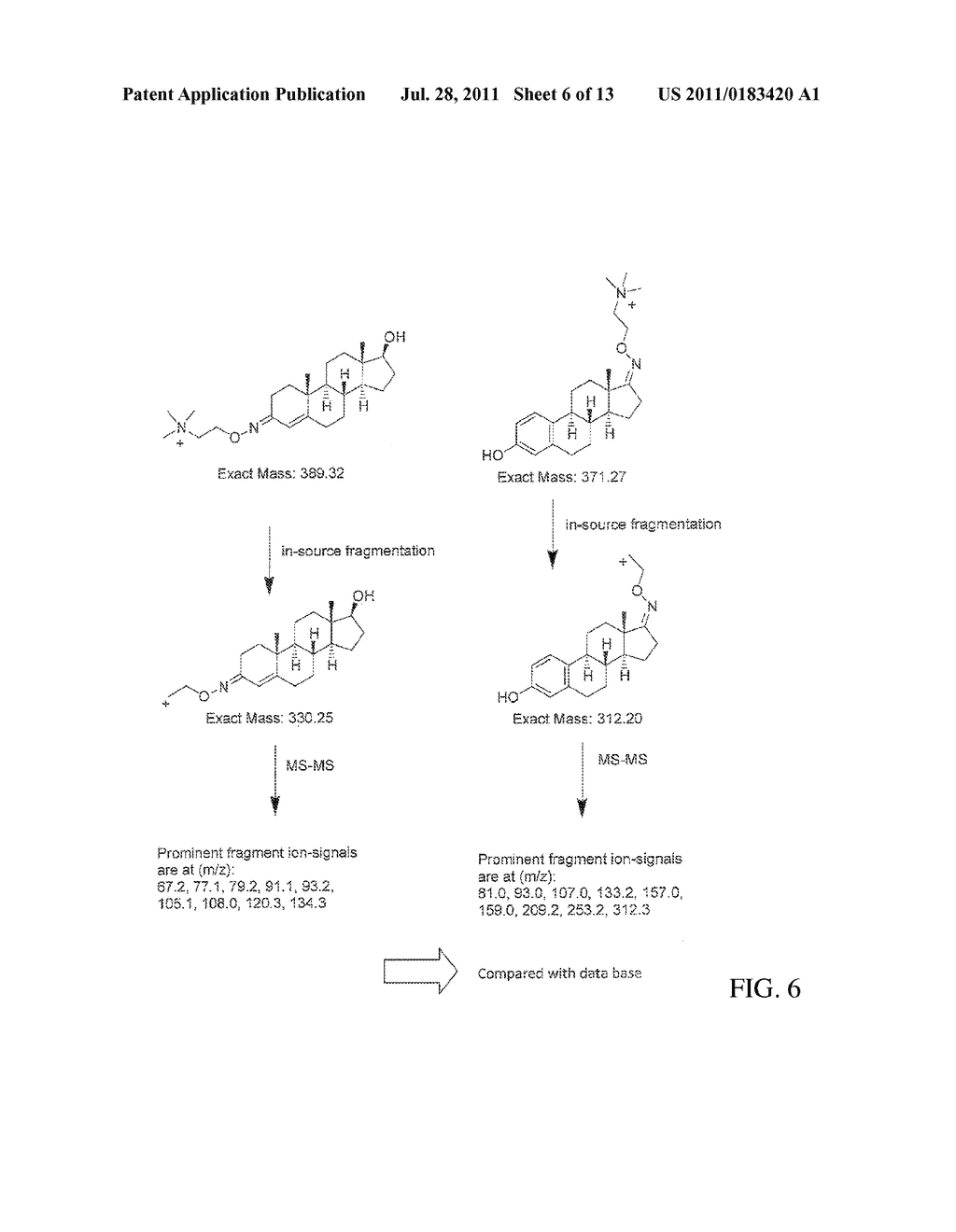 MASS TAG REAGENTS FOR SIMULTANEOUS QUANTITATION AND IDENTIFICATION OF     SMALL MOLECULES - diagram, schematic, and image 07