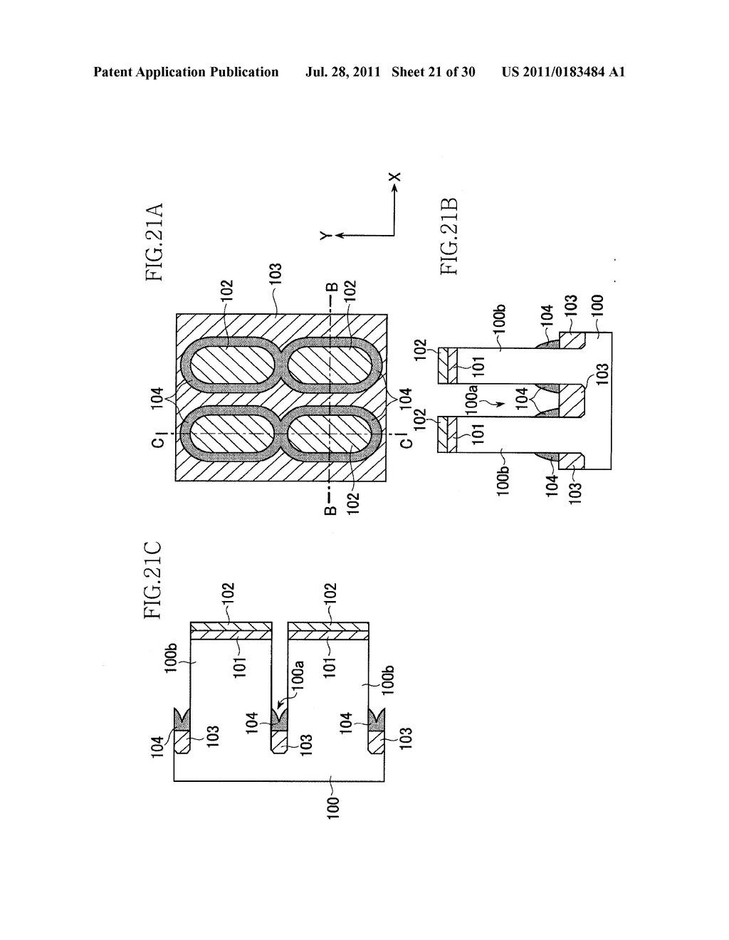 SEMICONDUCTOR DEVICE AND MANUFACTURING METHOD THEREOF - diagram, schematic, and image 22