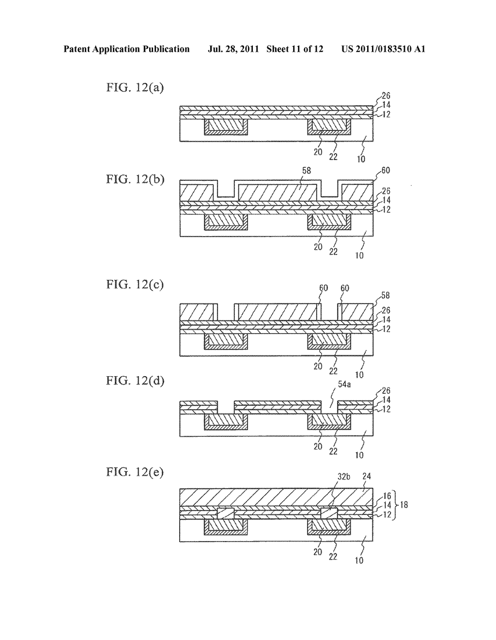 SEMICONDUCTOR DEVICE HAVING LAMINATED ELECTRONIC CONDUCTOR ON BIT LINE - diagram, schematic, and image 12