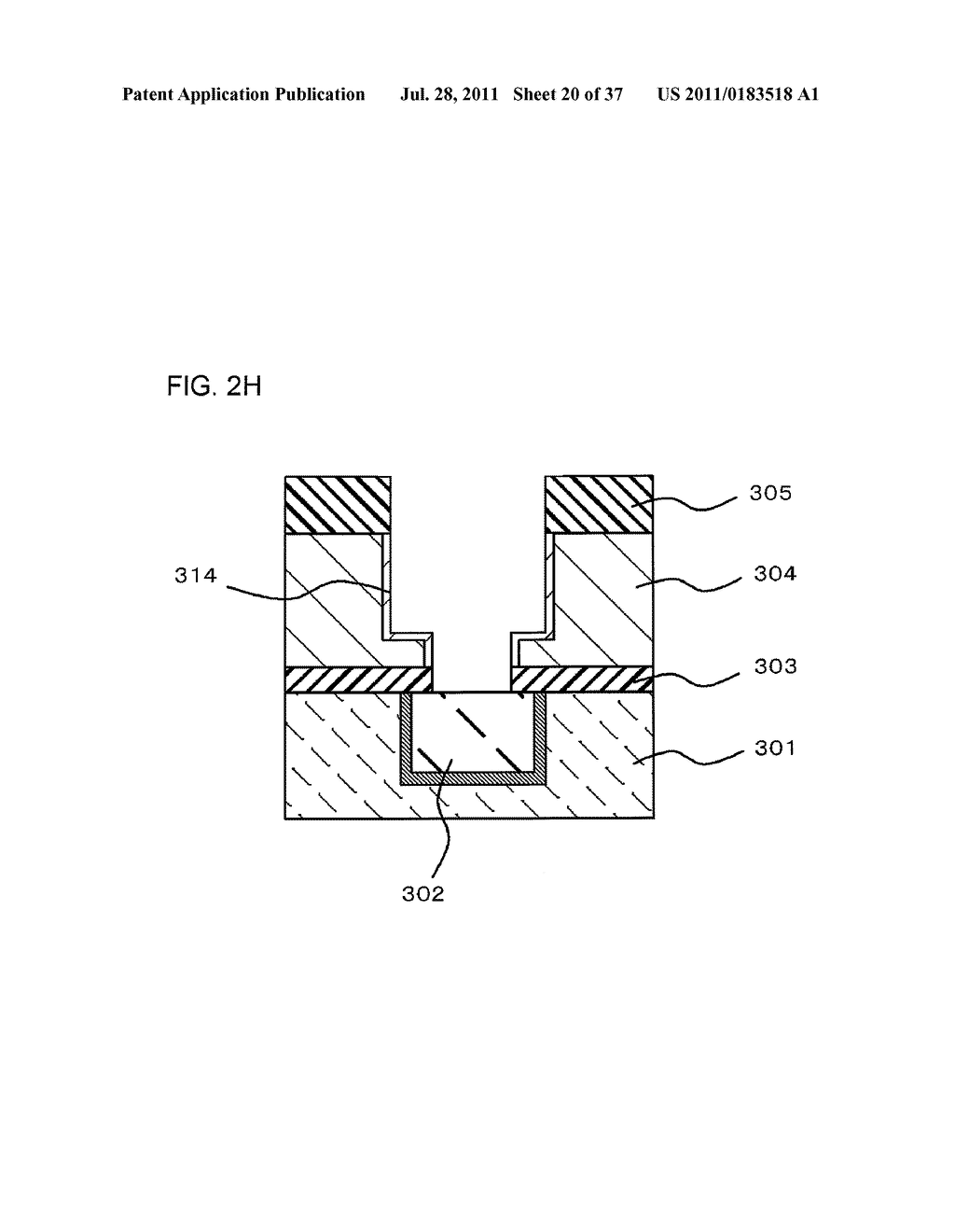 METHOD OF MANUFACTURING A SEMICONDUCTOR DEVICE - diagram, schematic, and image 21