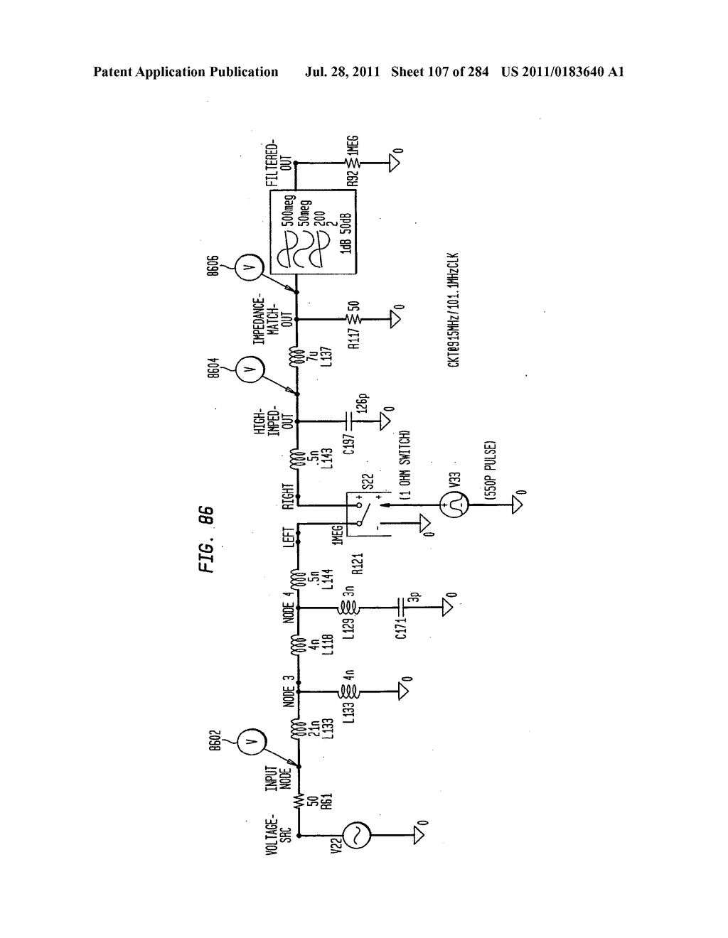 Method and System for Down-Converting an Electromagnetic Signal, and     Transforms for Same, and Aperture Relationships - diagram, schematic, and image 108