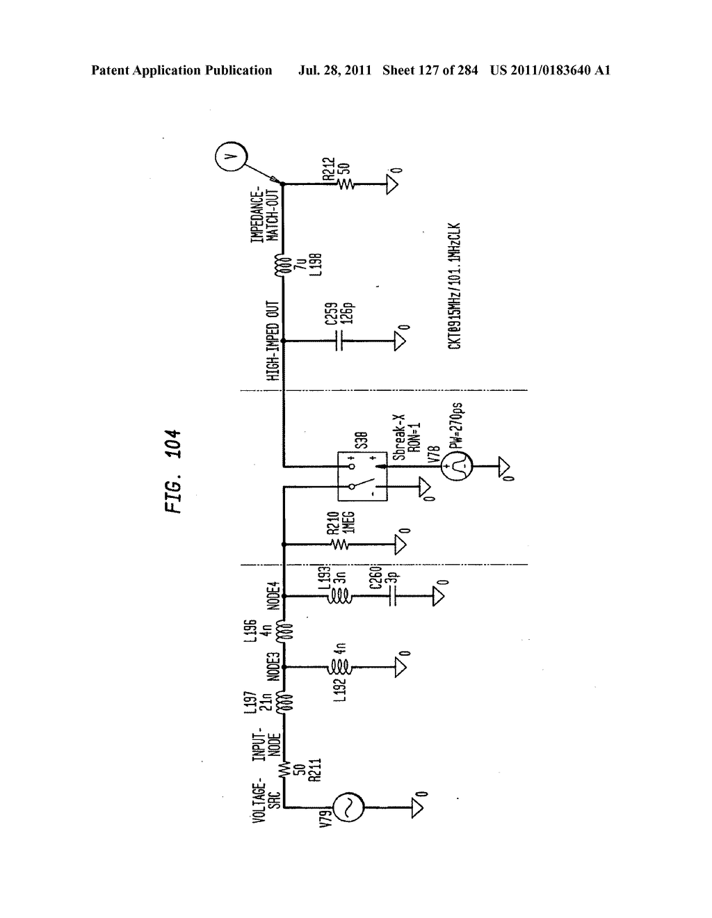 Method and System for Down-Converting an Electromagnetic Signal, and     Transforms for Same, and Aperture Relationships - diagram, schematic, and image 128