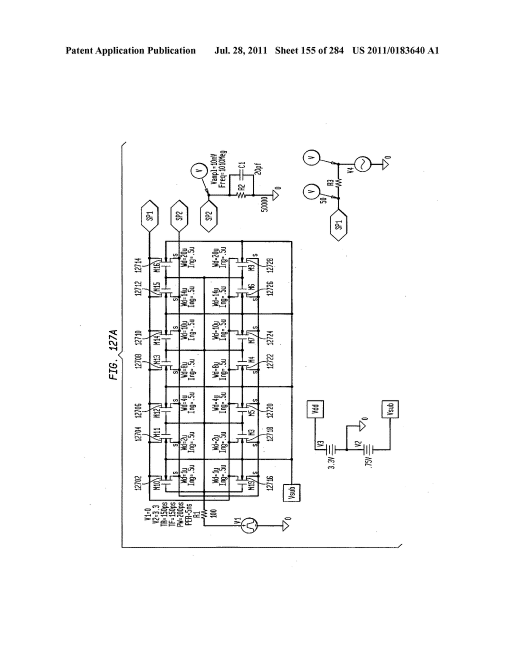 Method and System for Down-Converting an Electromagnetic Signal, and     Transforms for Same, and Aperture Relationships - diagram, schematic, and image 156