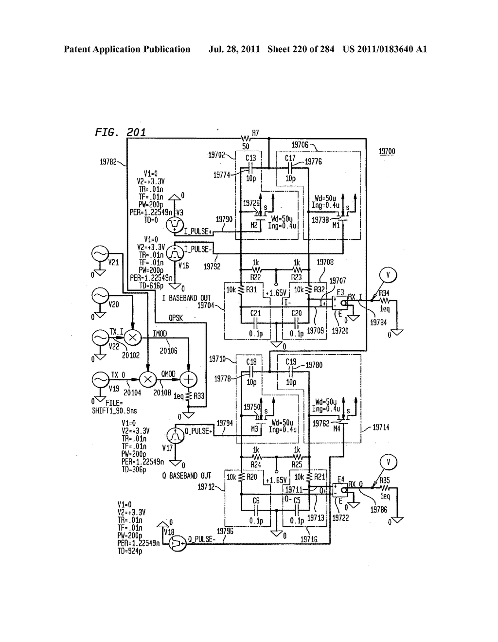 Method and System for Down-Converting an Electromagnetic Signal, and     Transforms for Same, and Aperture Relationships - diagram, schematic, and image 221