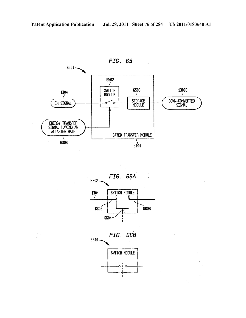 Method and System for Down-Converting an Electromagnetic Signal, and     Transforms for Same, and Aperture Relationships - diagram, schematic, and image 77