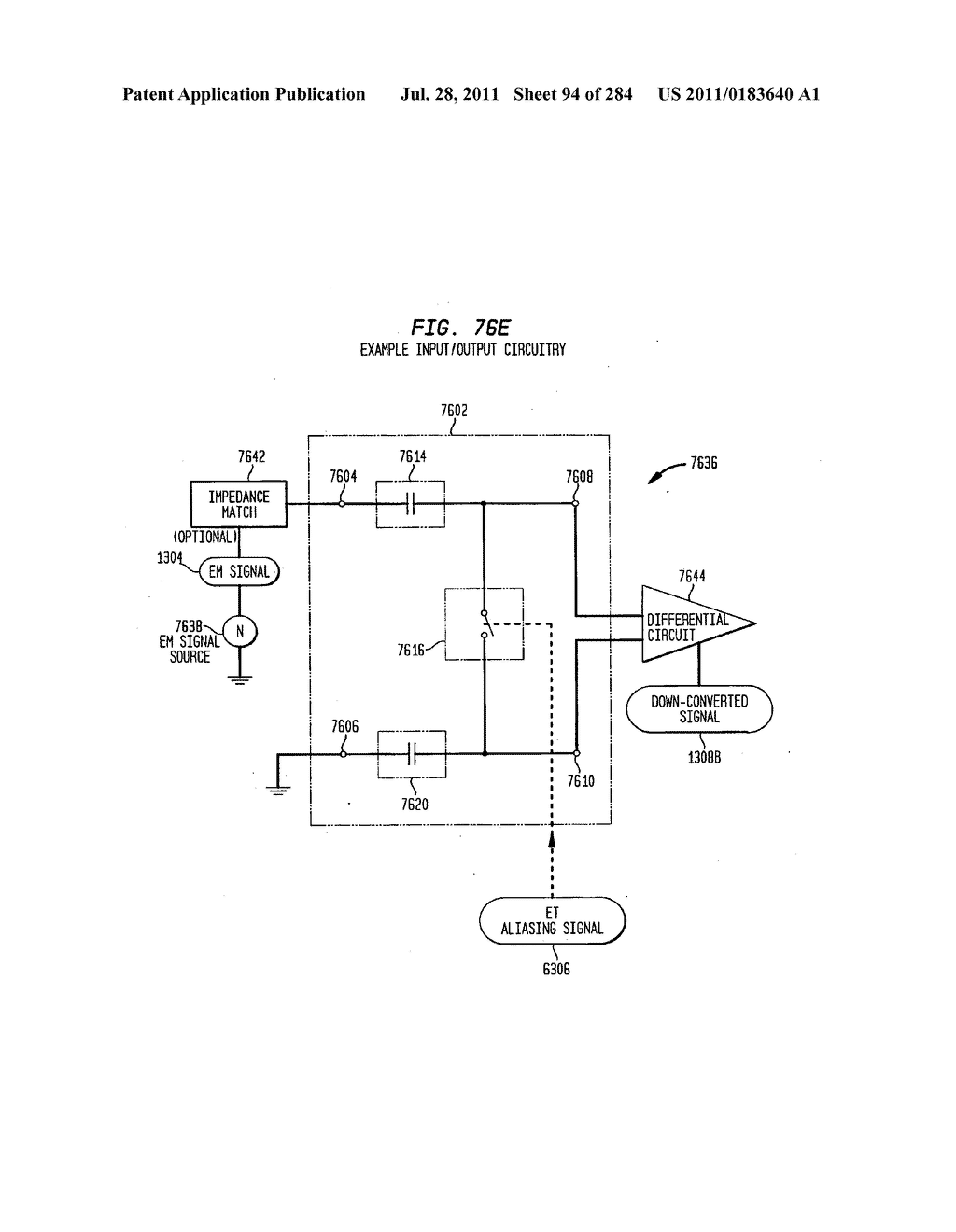 Method and System for Down-Converting an Electromagnetic Signal, and     Transforms for Same, and Aperture Relationships - diagram, schematic, and image 95