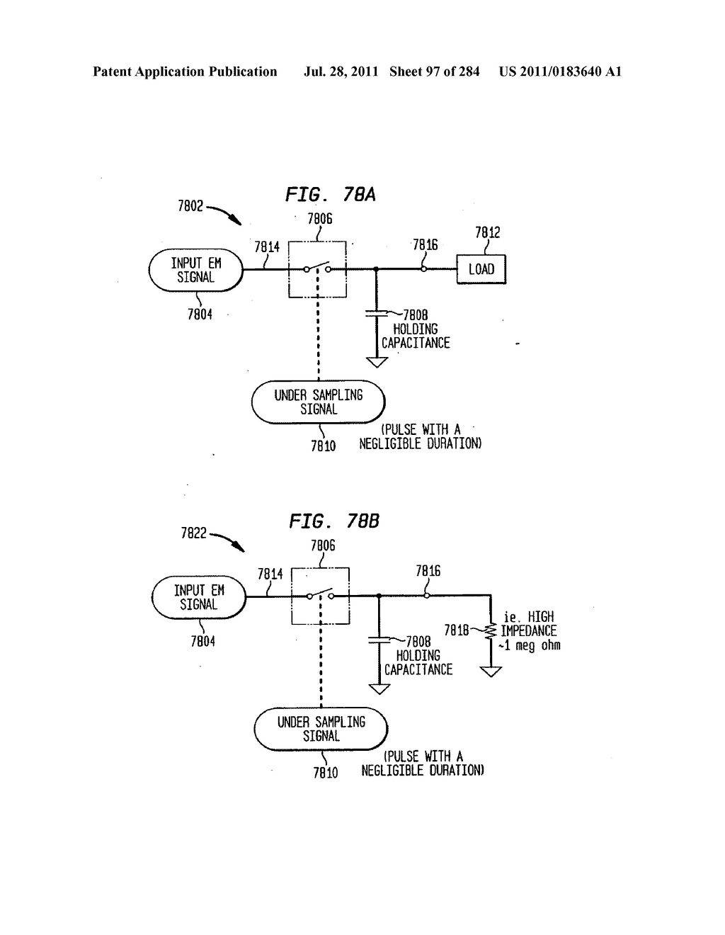 Method and System for Down-Converting an Electromagnetic Signal, and     Transforms for Same, and Aperture Relationships - diagram, schematic, and image 98